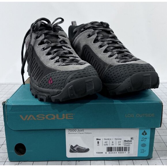 Vasque Other - Vasque Juxt 7000 Men's Hiking Shoes Mens Medium Aluminum/Fauve/Habano Size 9